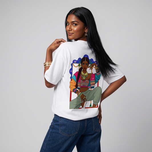 RU Rhythm & Roots Oversized Tee
