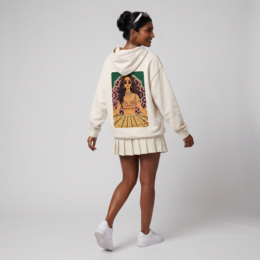 RU Golden Aura Oversized Hoodie